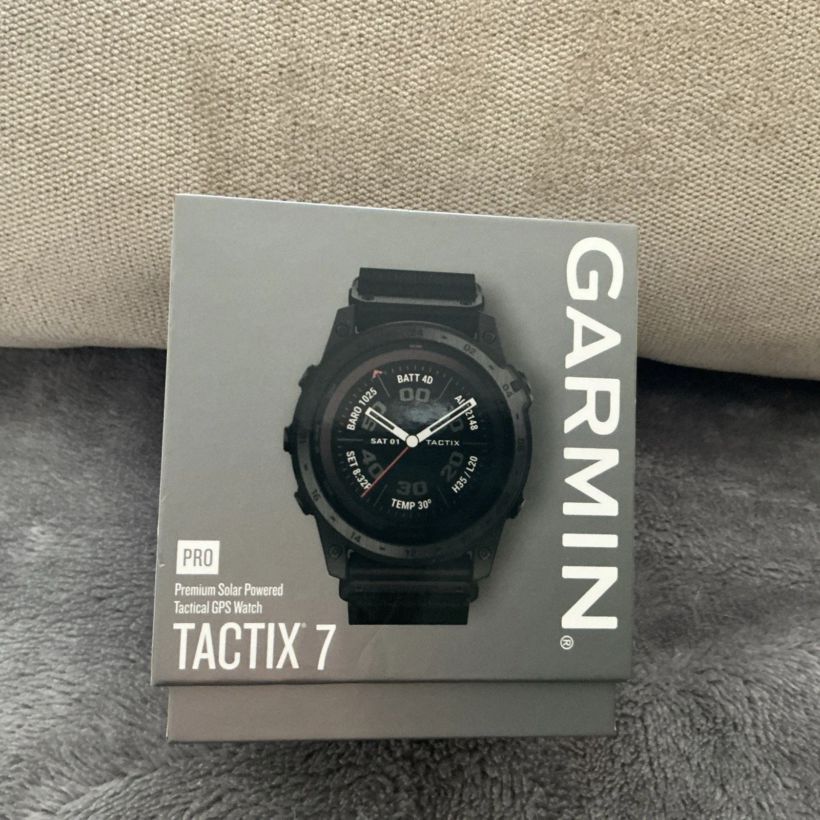 GARMIN TACTIX 7 PRO Sapphire Solar Outdoor Tactical GPS Watch