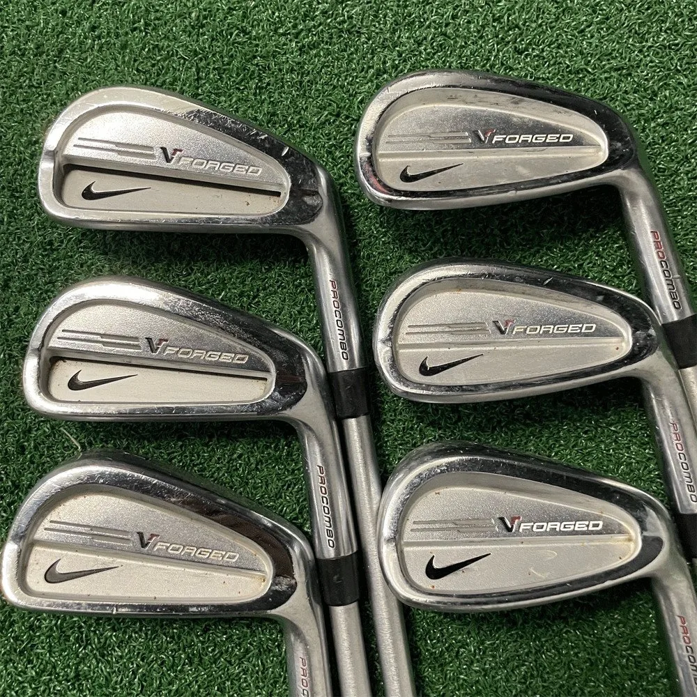 NIKE V FORGED IRONS 5-PW +STIFF KBS C-TAPER TOUR 120 STEEL SHAFTS +MCC GRIPS