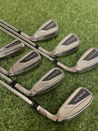 Pre-Owned TaylorMade Stealth Iron set 5-PW + AW with KBS Stiff shaft