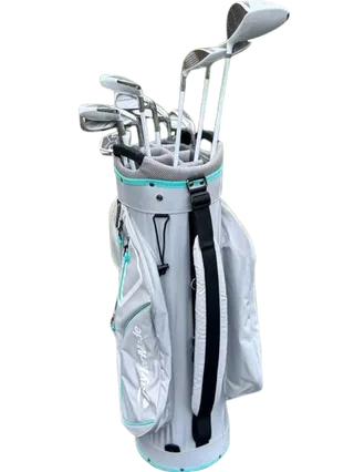 Pre-Owned Women's Beautiful, Barely Used TaylorMade KALEA Clubs With TaylorMade Bag