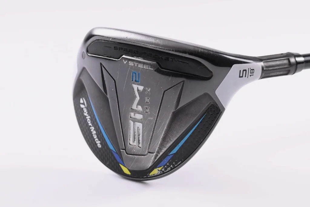 TaylorMade SIM2 Max #5 Wood / 18 Degree / Stiff Flex Accra TZ5 Proto 65 Shaft
