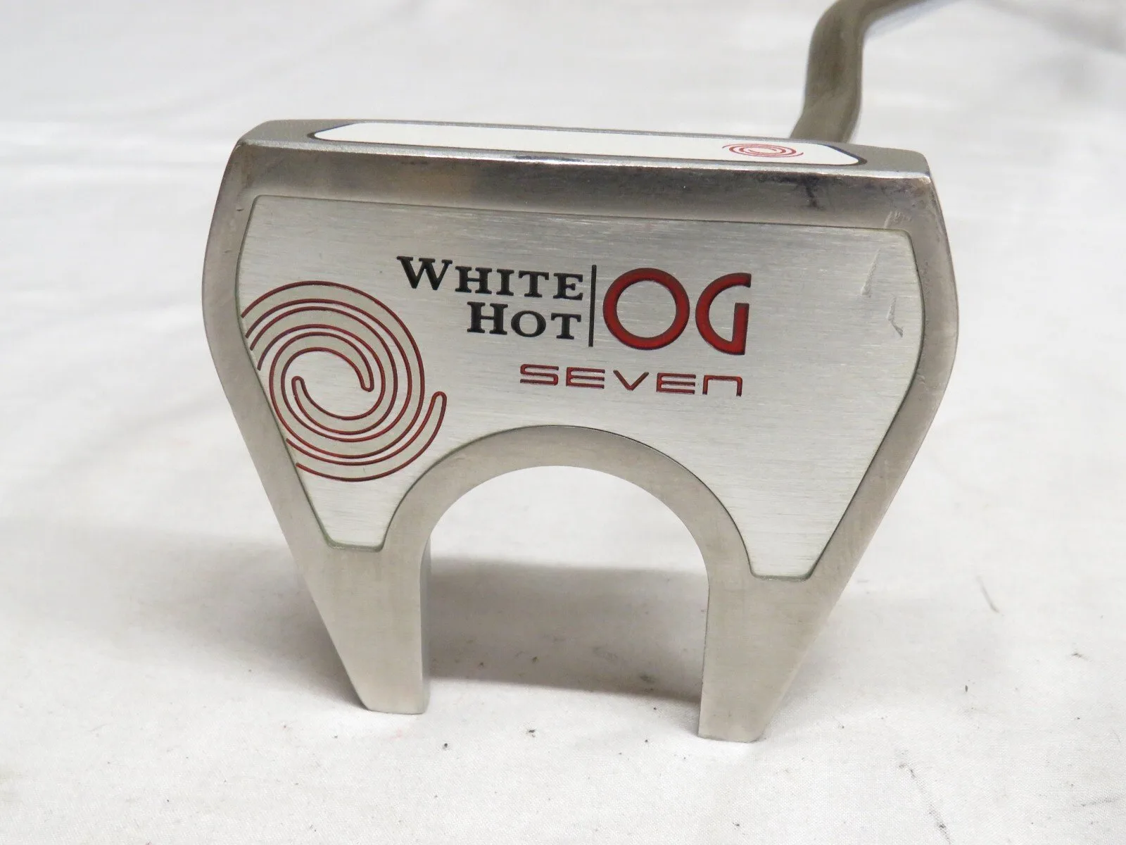 Used Odyssey White Hot OG Seven DB 34" Putter Odyssey Steel Shaft Double Bend #7