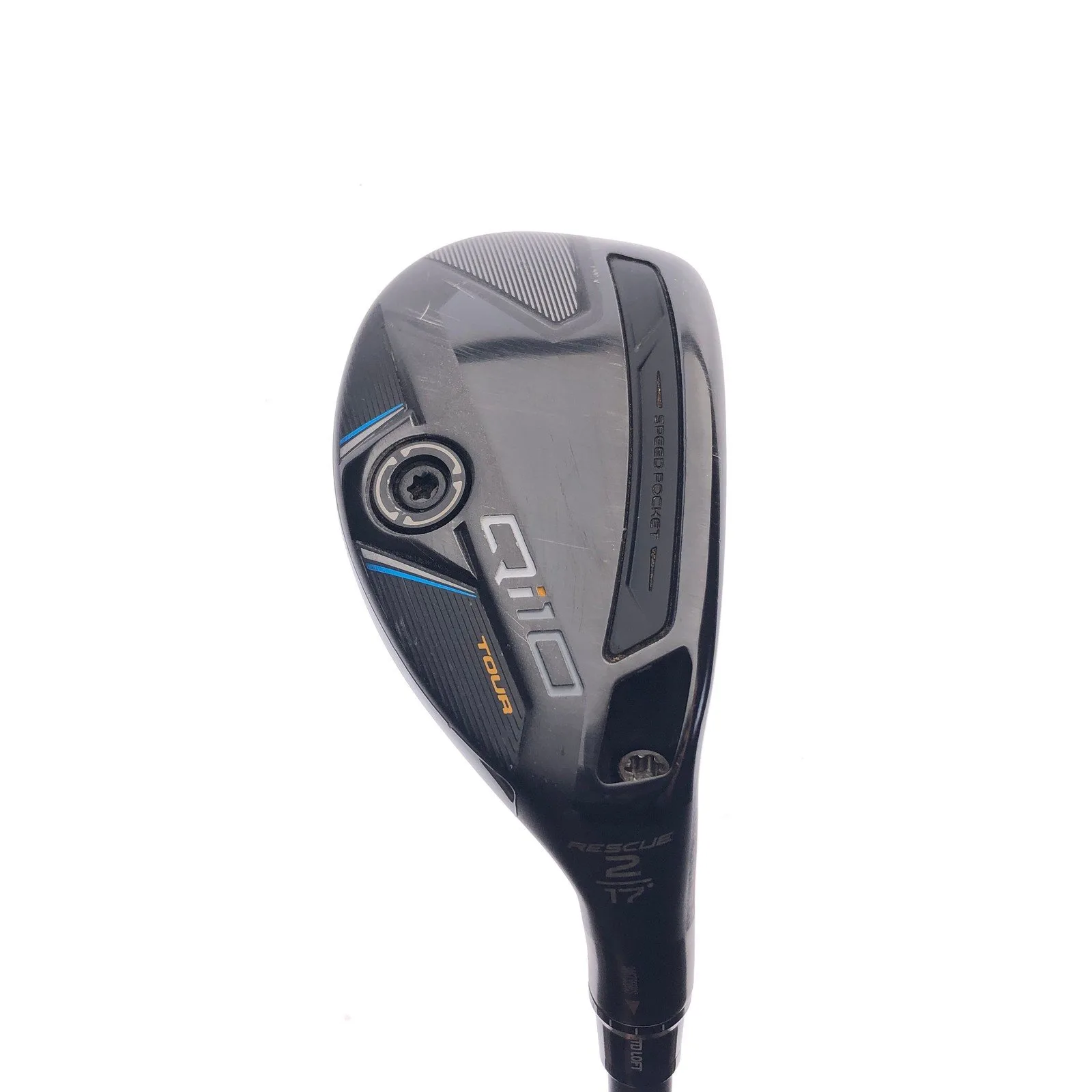 Used TaylorMade Qi10 Tour 2 Hybrid / 17 Degrees / Stiff Flex
